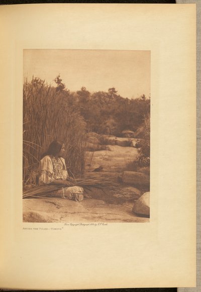 Parmi les tules - Yokuts - Edward S. Curtis