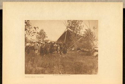 Animal Dance - Cheyenne - Edward S. Curtis