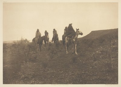 Nomades du désert - Apache - Edward S. Curtis