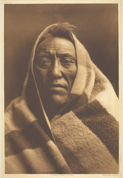 Middle Calf-Piegan - Edward S. Curtis