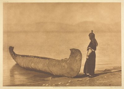 Sur le Rivage du Lac - Kutenai - Edward S. Curtis