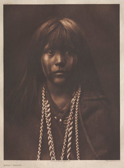 Portfolio II, planche 61 : Mósa-Mohave - Edward S. Curtis