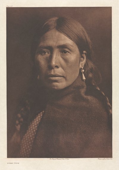 Portfolio IX, Planche 320: Type Lummi - Edward S. Curtis