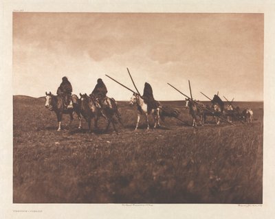 Portfolio VI, Planche 193: Travaux--Piegan - Edward S. Curtis