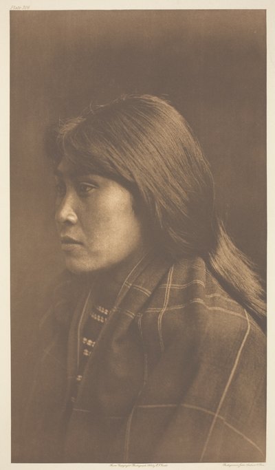 La fille de Suquamish - Edward S. Curtis