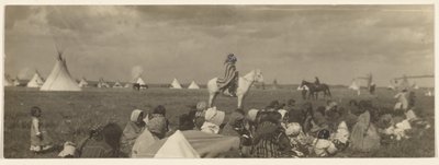 [Le Crieur - Piegan]. - Edward S. Curtis