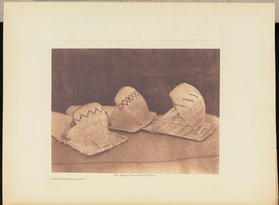 Paniers à berceau Washo - Edward S. Curtis