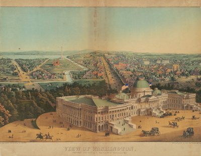 Vue de Washington - Edward Sachse