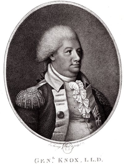 Général Henry Knox (1750-1806) 1791 - Edward Savage