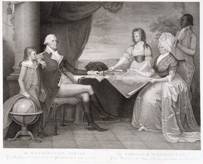 La famille Washington, 1798 - Edward Savage
