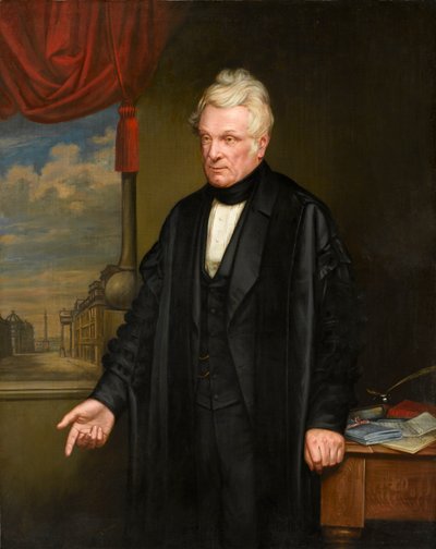 Portrait de John Clayton, avocat et archéologue anglais, 1863 - Edward Sawyer