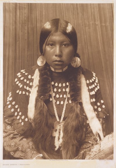 Robe poussiéreuse - Kalispel - Edward Sheriff (after) Curtis