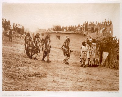 Danseurs de serpent entrant dans la Plaza - Edward Sheriff (after) Curtis