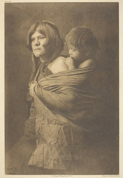 Une mère Hopi, 1921 - Edward Sheriff Curtis
