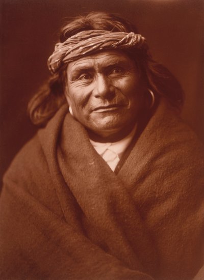 Homme Acoma par Edward S. Curtis, vers 1904 - Edward Sheriff Curtis