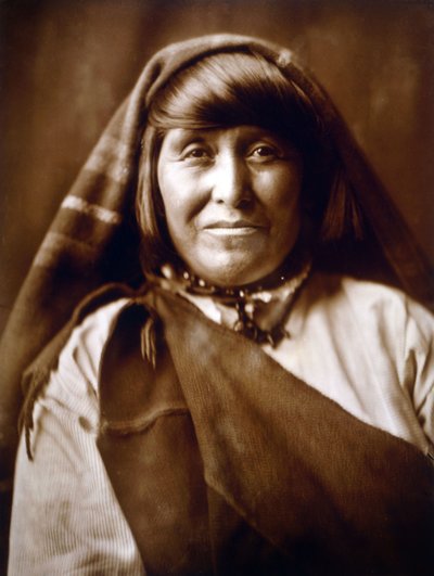 Une femme Acoma, c. 1904, photo Edward S. Curtis - Edward Sheriff Curtis