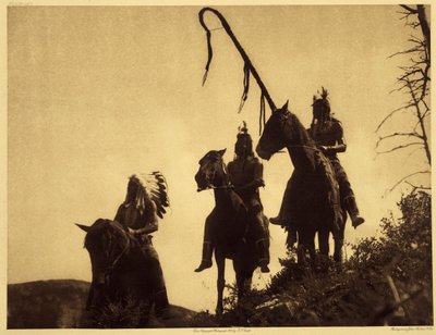 Groupe de guerre Apsaroke - Edward Sheriff Curtis