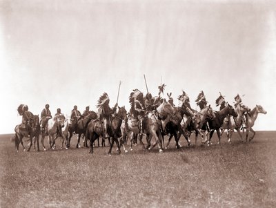 Brule Sioux War Party, c.1907 - Edward Sheriff Curtis