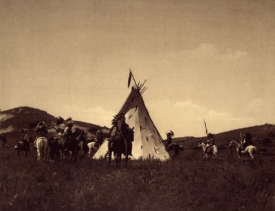 Camp Sioux - Edward Sheriff Curtis