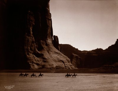 Canyon de Chelly - Navajo par Edward S. Curtis - Edward Sheriff Curtis