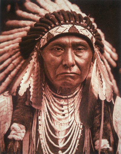Chef Joseph (1840-1904) c.1903 - Edward Sheriff Curtis