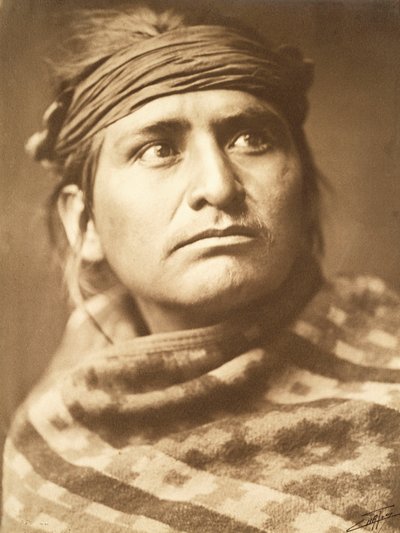 Chef du désert, Navajo - Edward Sheriff Curtis