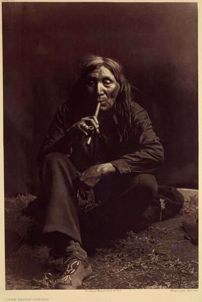 Crow Eagle, Piegan - Edward Sheriff Curtis
