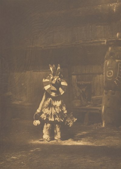 Danseur masqué - Cowichan, 1912 - Edward Sheriff Curtis