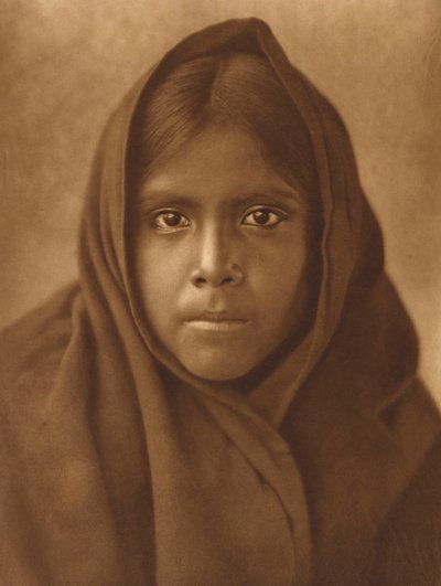 Fille Qahatika, c.1907 - Edward Sheriff Curtis