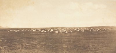Campement de la Danse du Soleil - Piegan - Edward Sheriff Curtis