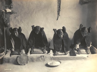 Le Mealing Trough - Hopi par Edward S. Curtis - Edward Sheriff Curtis