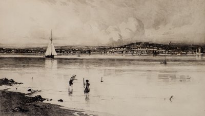 Broughty Ferry depuis Tayport - Edward Smith Hodgson