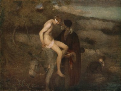 Le Bon Samaritain, vers 1890, vers 1930 - William Edward Stott