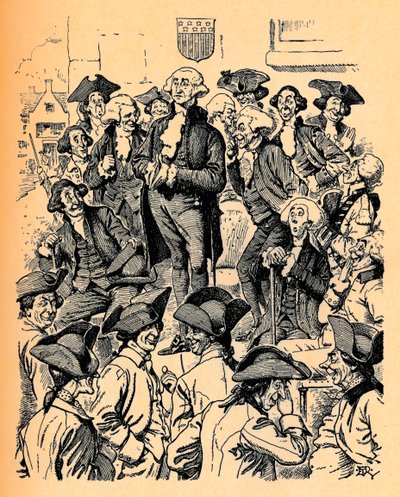 George Washington essayant de mentir, vers 1900 - Edward Tennyson Reed