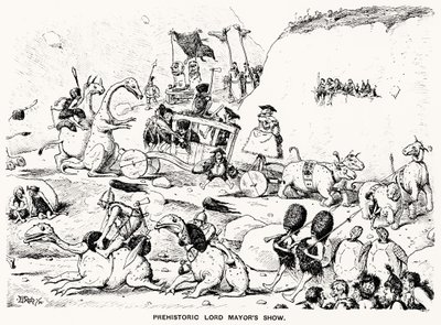 Spectacle du Lord Maire Préhistorique, 1894 - Edward Tennyson Reed