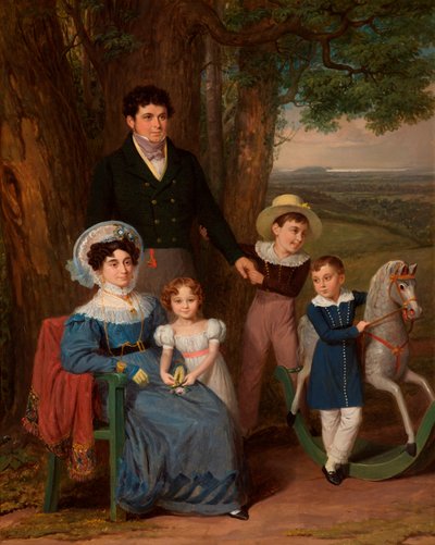 La famille Bean Lucas - Edward Villiers Rippingille