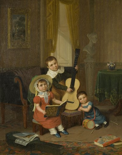 Le Jeune Trio - Edward Villiers Rippingille