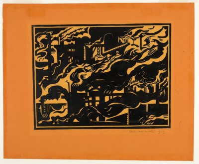 Haut-fourneaux II - Edward Wadsworth