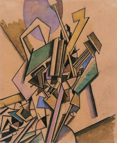 Étude vorticiste - Edward Wadsworth