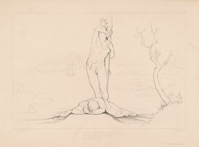 Il me demande de sécher le dernier... - Edward Webb, after George Elgar Hicks