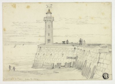 Dieppe, Jetée Ouest - Edward William Cooke