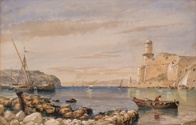 Forteresse et port - Edward William Cooke