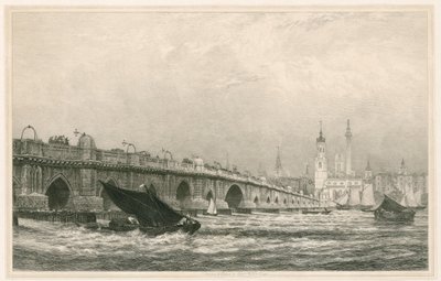 Pont de Londres - Edward William Cooke