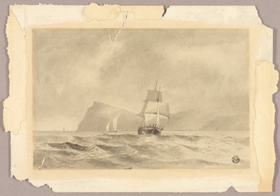 Au large de Whitby - Edward William Cooke