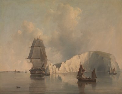 Au large des Needles, île de Wight - Edward William Cooke
