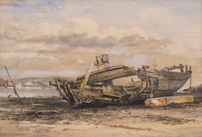 Épave dans le Plymouth Sound - Edward William Cooke