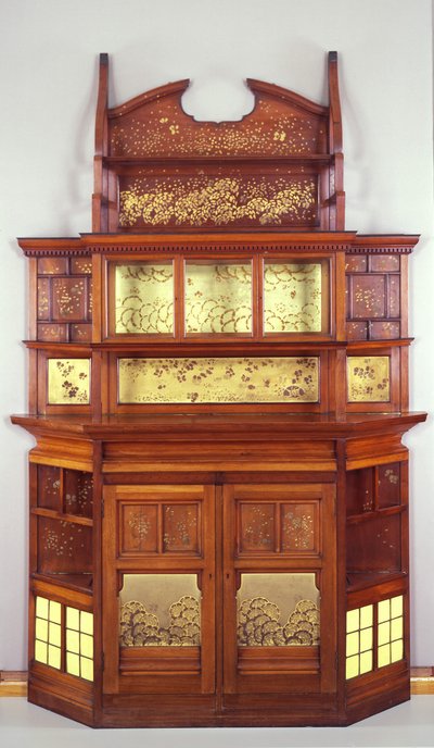 Harmonie en jaune et or : Le Cabinet des papillons, 1877-78 - Edward William Godwin