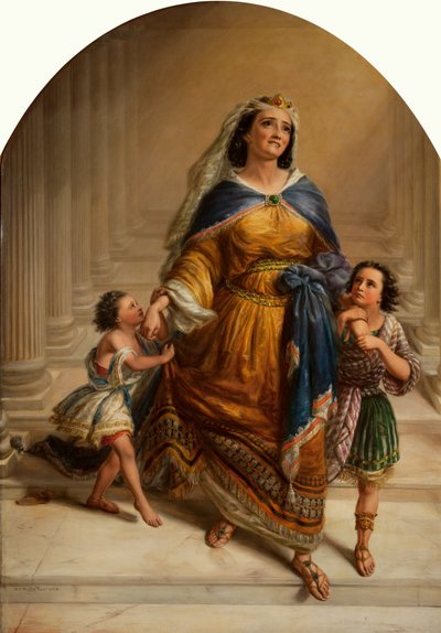 Mariamne, épouse du roi Hérode, et ses enfants allant à leur exécution - Edward William John Hopley