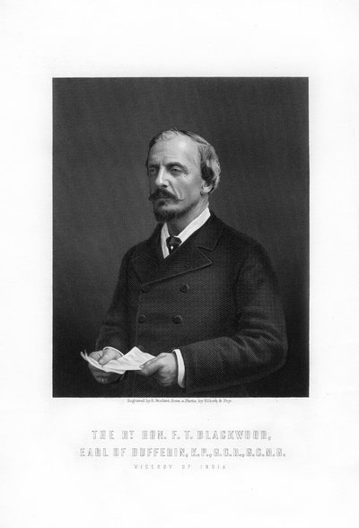 Frederick Temple Blackwood, comte de Dufferin, fonctionnaire britannique, 1893 - Edward William Stodart