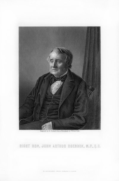 John Arthur Roebuck, homme politique britannique, 1881 - Edward William Stodart
